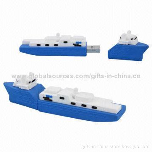 PVC 4GB USB Flash Drives, Customized Imprinted Logos and Free Samples Supply